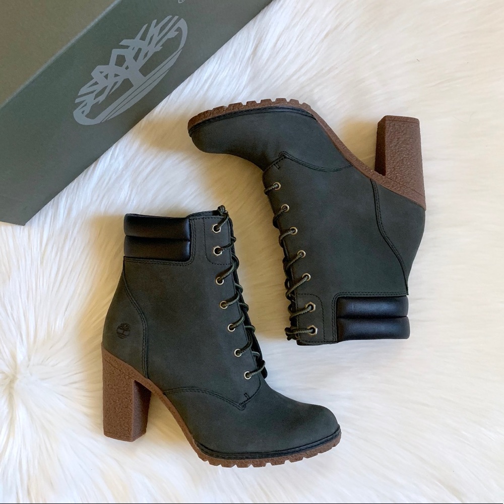 Timberland Dark Green Tillston 6 Inch Boots